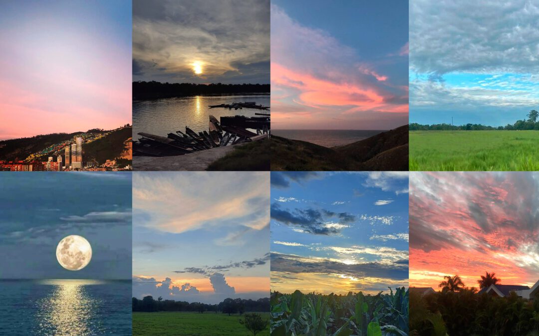 Atardeceres desde las regiones de Colombia